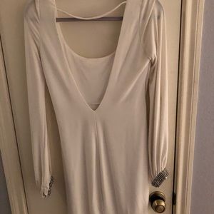 Gorgeous sexy white party/ occasion dress